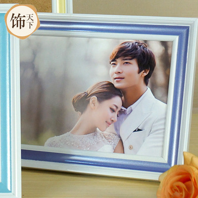 7-inch pvc Plastic frames new pattern originality Art Swing sets Wedding dress Studio Photo frame Pearl Gilding Photo frame wholesale