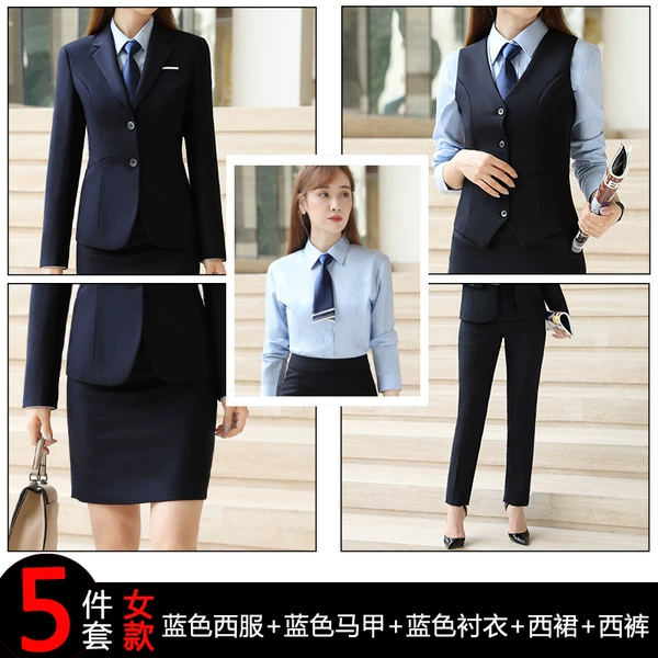 Jacket, trousers, vest, shirt