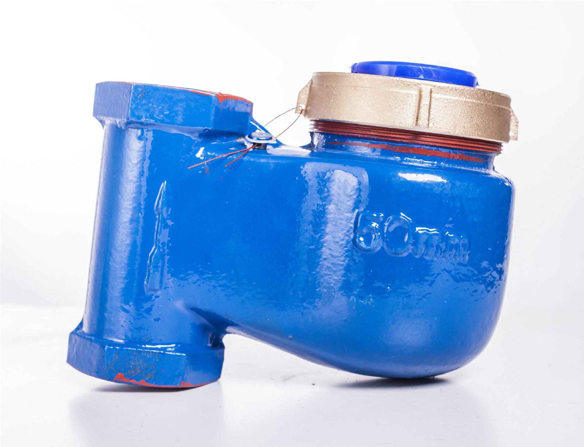 山东水表旋翼式 DN50立式普通湿式水表 工程用冷水表 工业水表