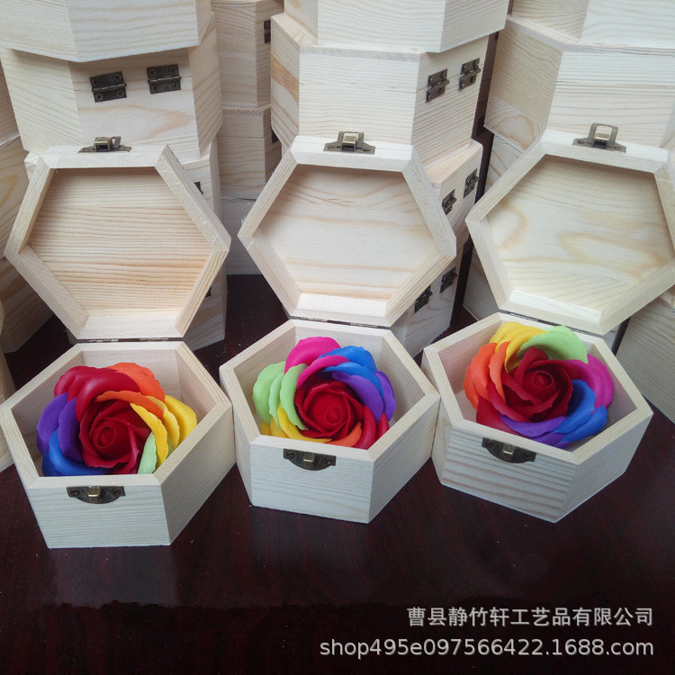 Individual wooden box
