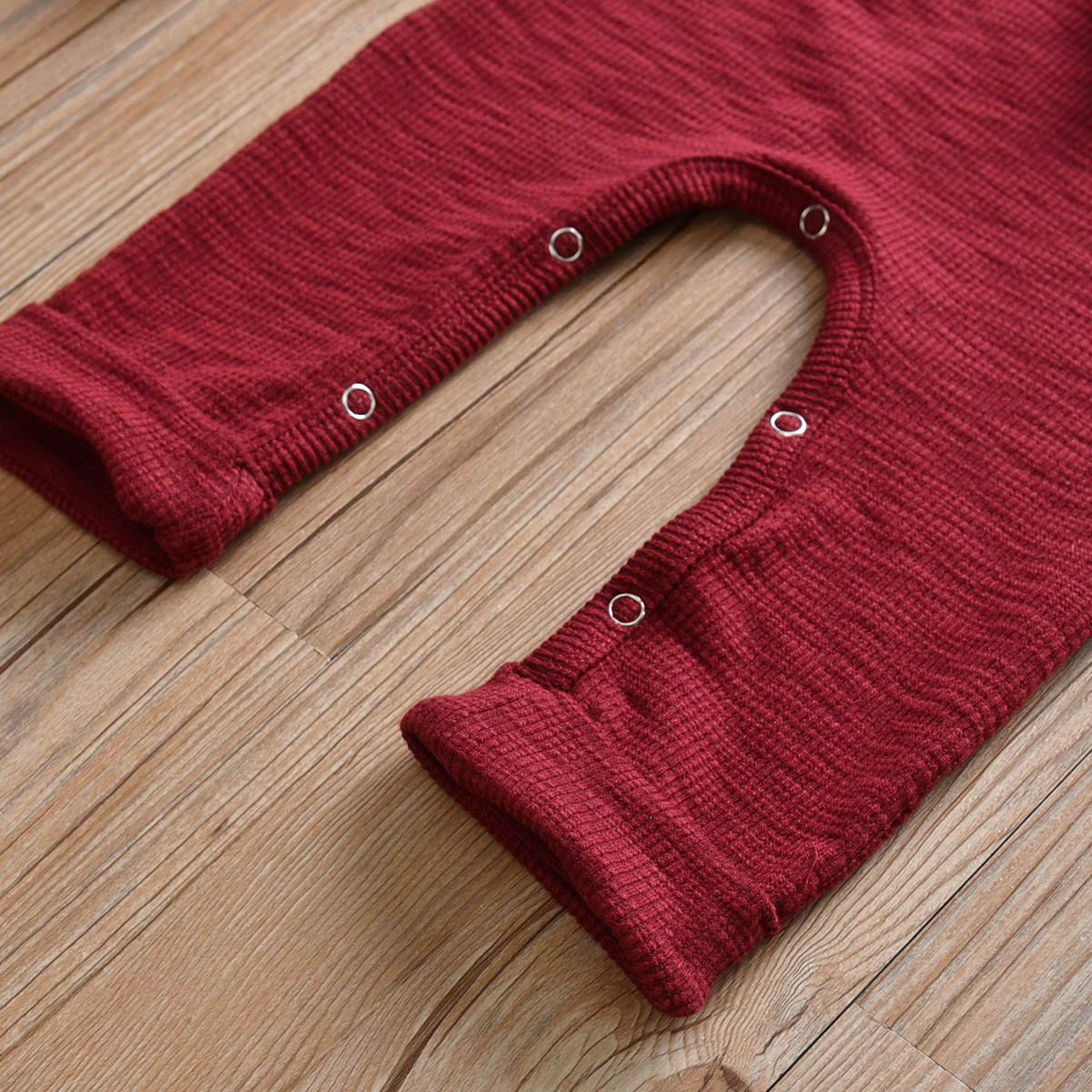 Ruffled Sleeve Onesie Image 2