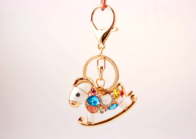 40g Weight Alloy, Metal Material Unisex Gender  Creative Cute Cartoon Diamond Crystal Metal Pendant 6