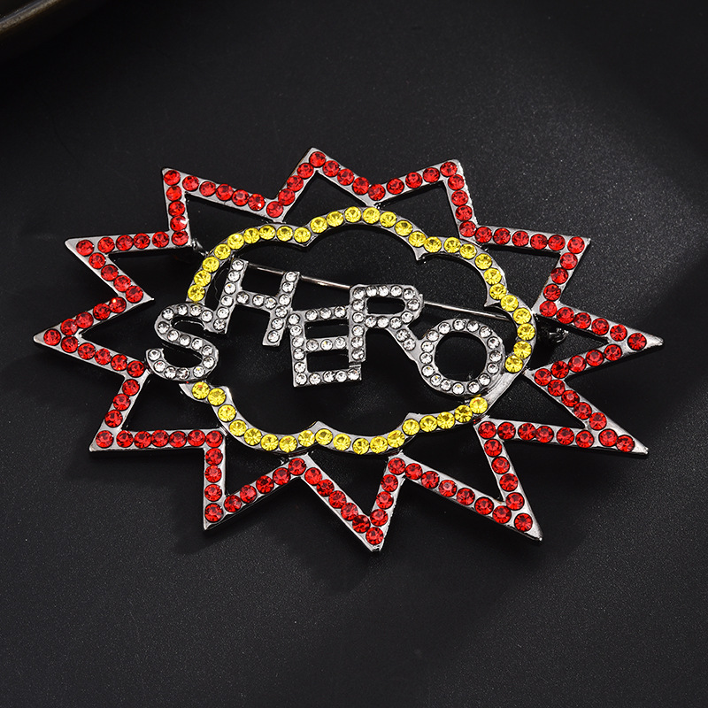 Elegant Pin Mouth Lips Flower Alloy Zircon Women's Silk Scarf Scarf Ring Corsage display picture 27