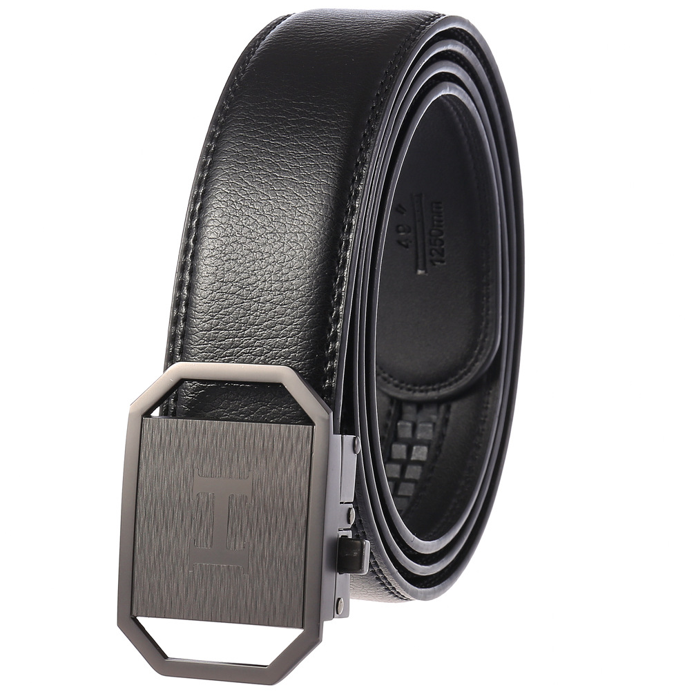 Leather fashionable belt