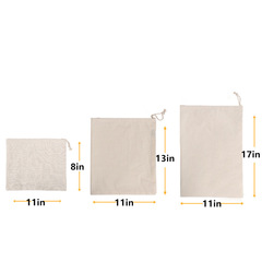 麵包袋 亞馬遜熱銷 超市購物袋 水果蔬菜大米布袋 棉布袋
