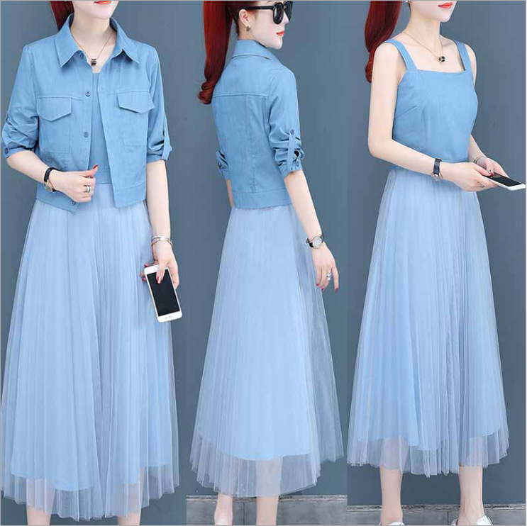 Costume femme en Mélange de coton - Ref 3333611 Image 4