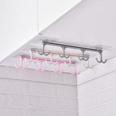 A2723 Kitchen Nailless Hooks, Countertop Storage Rack, Wardrobe Hook, Door Rearrangement Rack, Hook