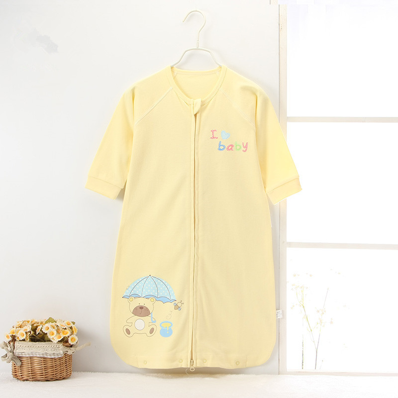 婴儿睡袋春秋宝宝防踢被神器纯棉新生儿包被夏空调房一件代发批发|ms