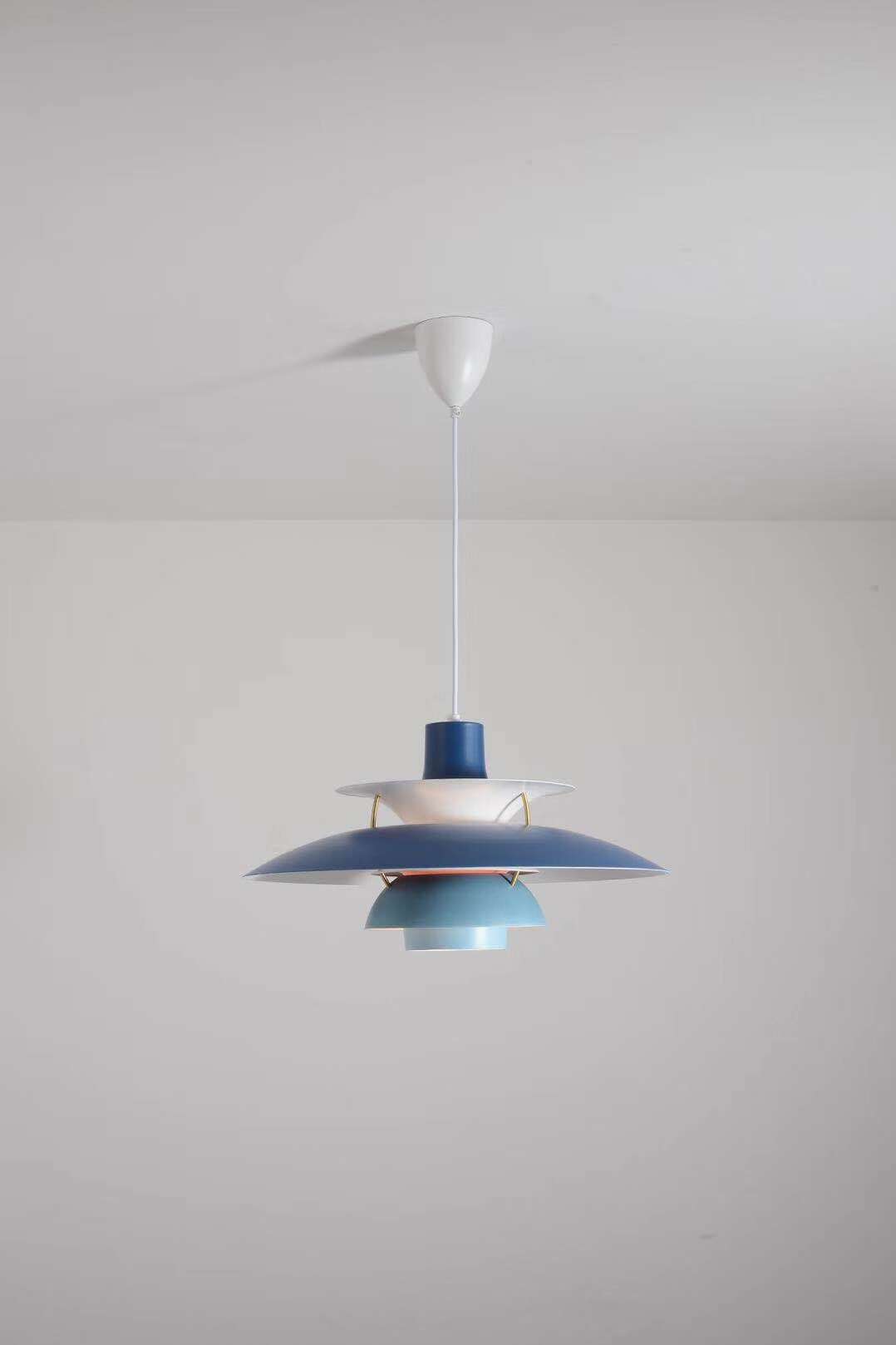丹麦设计师多层飞碟PH 5 Pendant lamp 铝材个性简约餐厅吧台吊灯-阿里巴巴