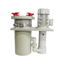 厂家销售连续镀单芯过滤机 小型槽内专用过滤机 电镀废水槽专用泵