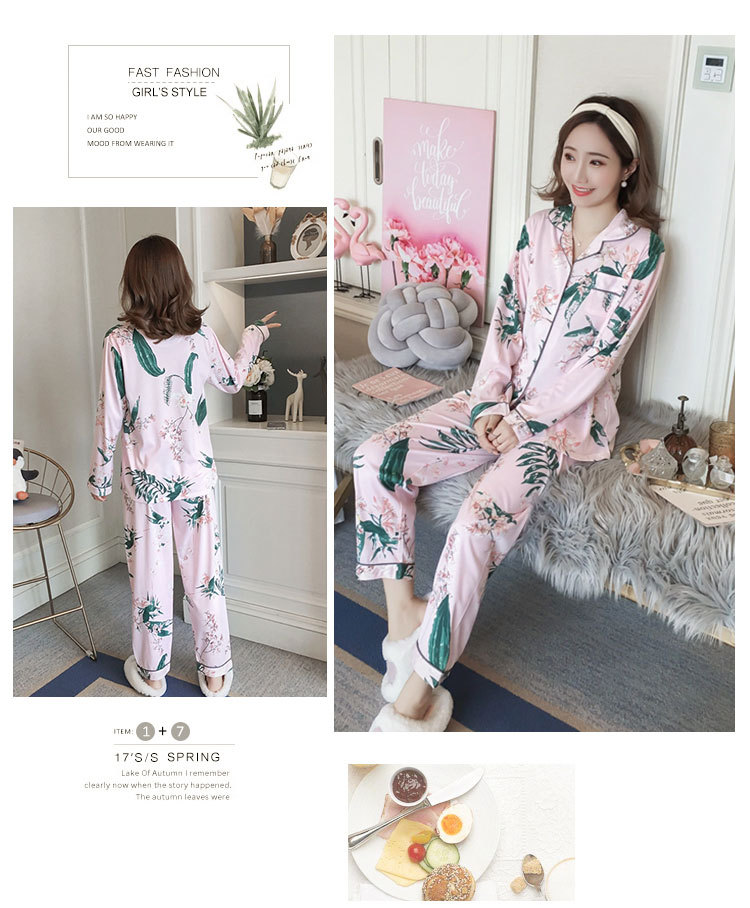 XNE-粉底绿叶开衫长袖_10