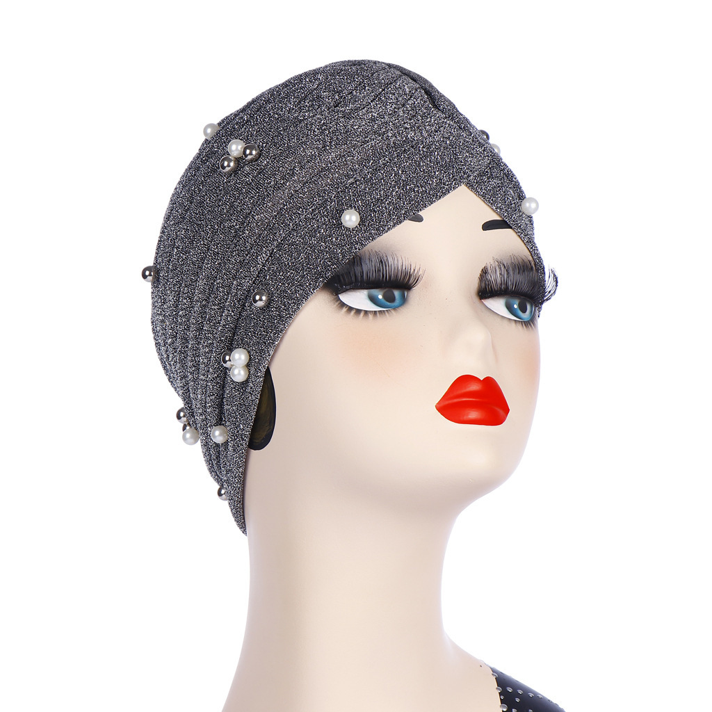 Muslim head cap in wine red