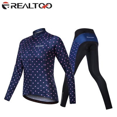 2019新品上市 REALTOO专业骑行运动衫 长袖骑行套装|ru