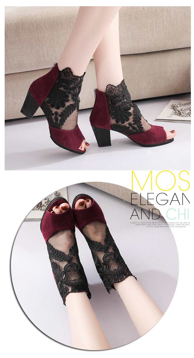 Chaussures été pour femme en Caoutchouc - Ref 3346914 Image 23