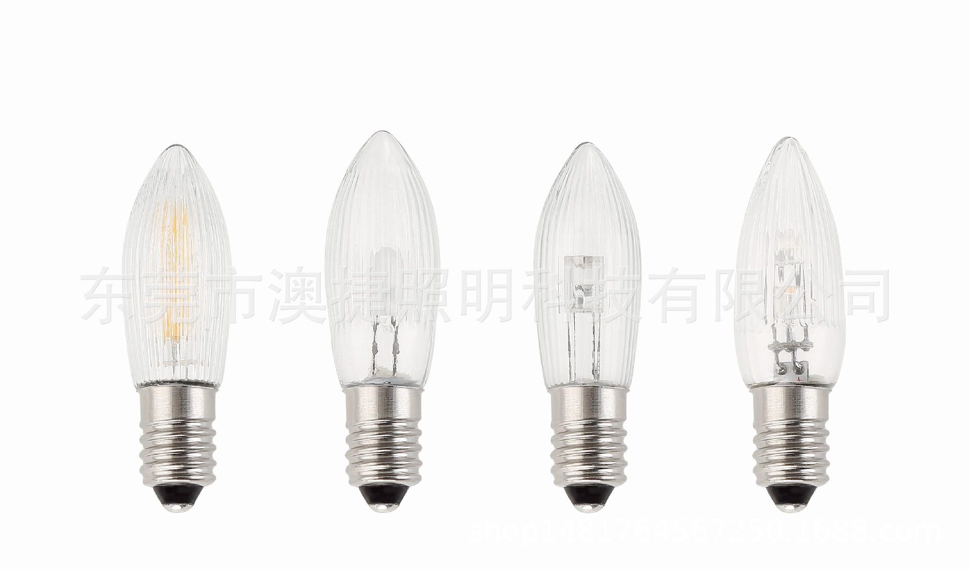 LED圣诞灯泡系列:C6花纹LED灯泡(橄榄泡)C13.5X