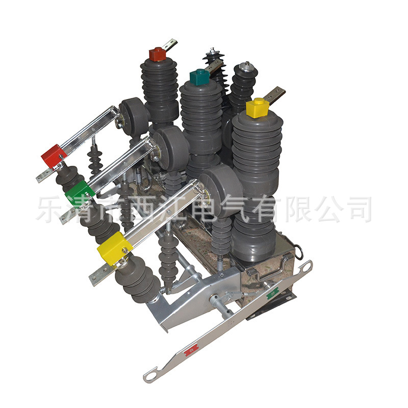户外高压真空断路器ZW32-12DG630 电动带隔离开关断路器