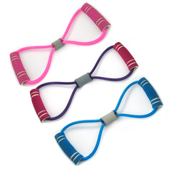 Latex 8-letter pulling rope eight-letter puller women's puller chest expander yoga and yoga provide