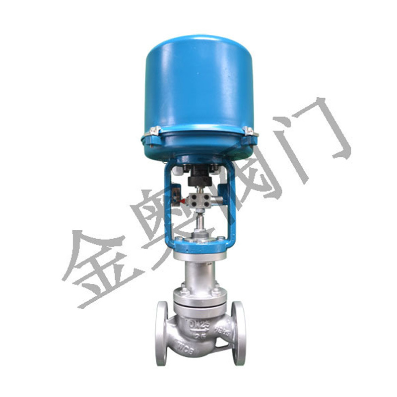 厂家生产 电动套筒单向手轮二通式调节阀 ZAZP电动单座调节阀