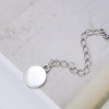 Fresh chain for key bag , accessory, necklace, wholesale, silver 925 sample