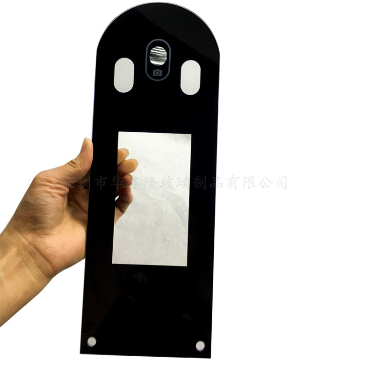 Manufactor Direct selling Produce customized Toughened glass Face Distinguish passageway sluice gate Windows Toughened glass panel