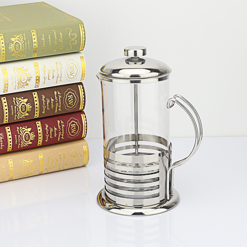 不锈钢玻璃条纹冲茶器4