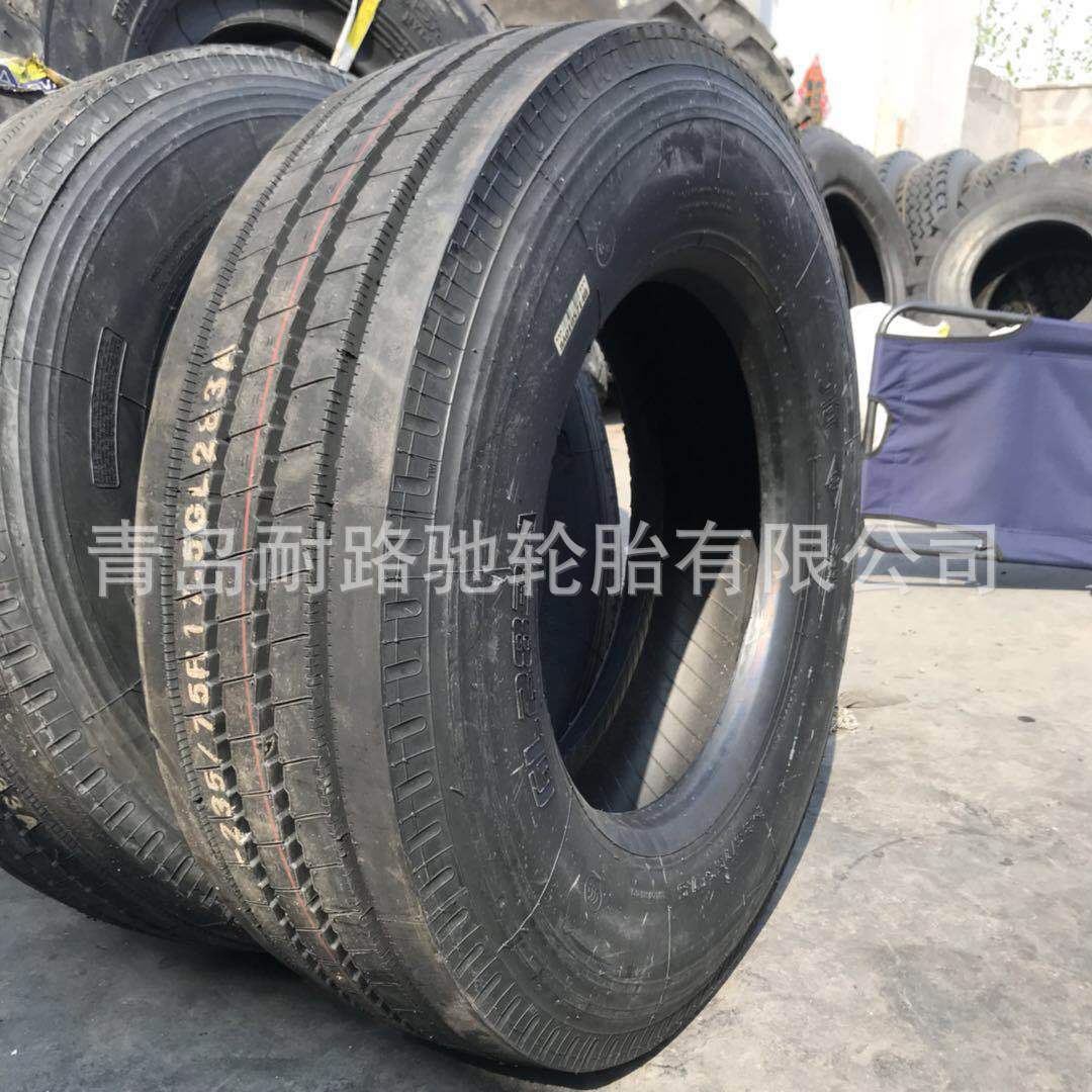 三包平板车轮胎 公交车轮胎235/75R17.5顺花钢丝胎