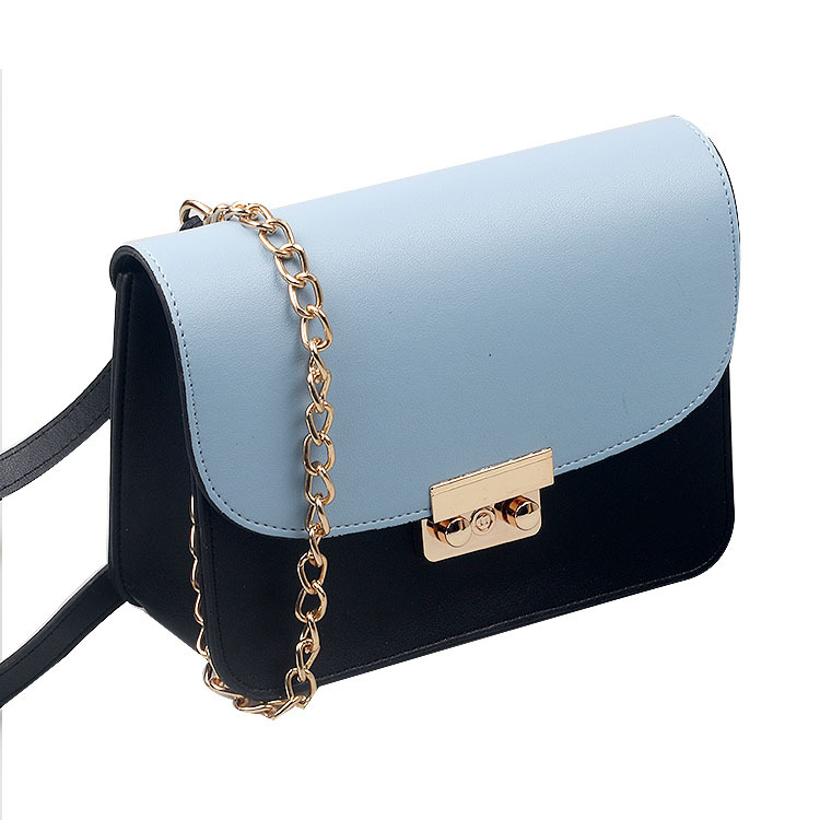 Bag Women's 2019 New Fashion Spring and Summer Chain Crossbody Bag PU Leather Shoulder Bag Women's Mobile Phone Bag Small Square Bag