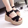 Summer comfortable sandals platform for leisure, season 2021, Korean style