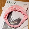 Non-slip headband for face washing, hair accessory with bow, internet celebrity, simple and elegant design, South Korea