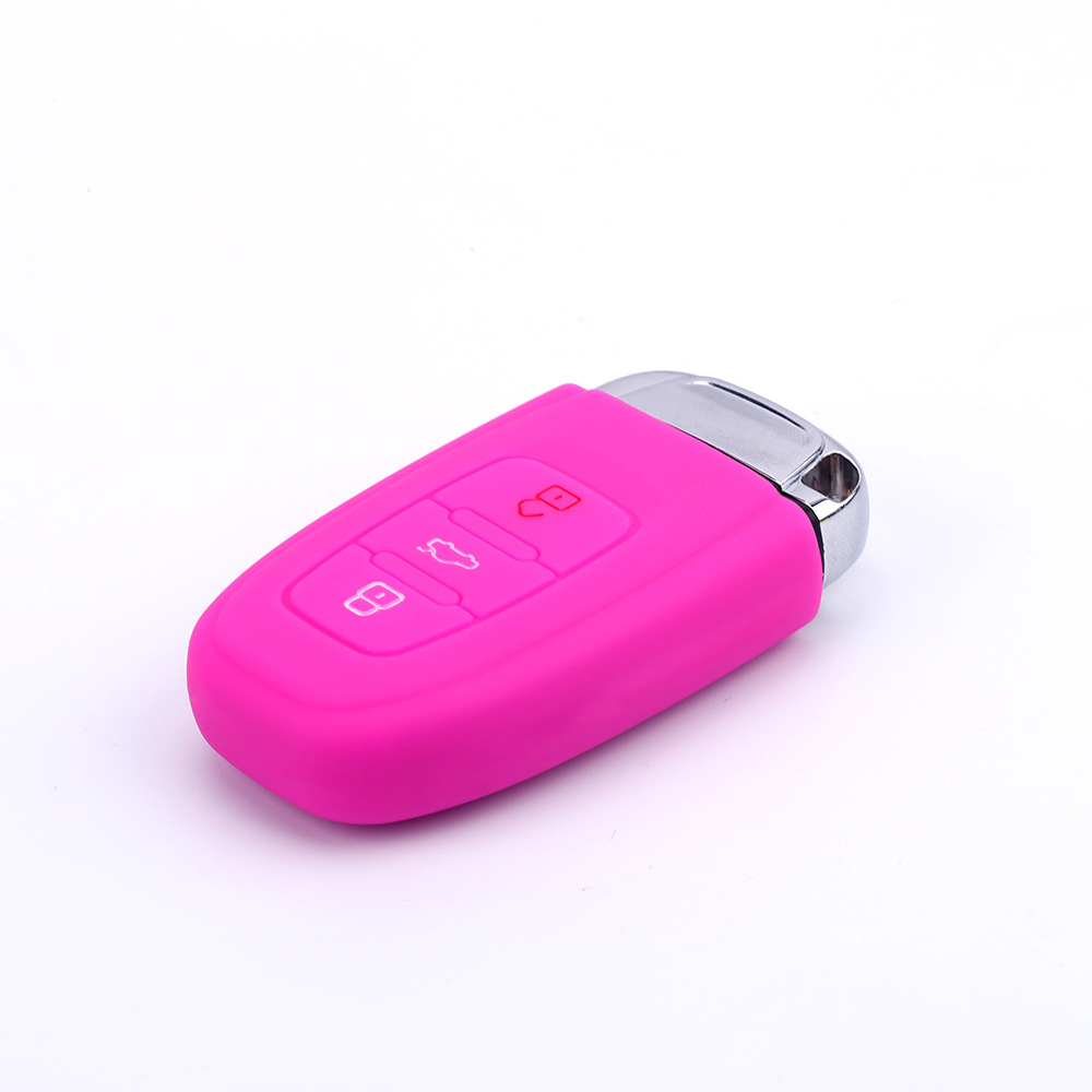 For Audi A6L RS6 RS7 silicone key case R8 S8 key case RS5S4 remote control case Silica ge
