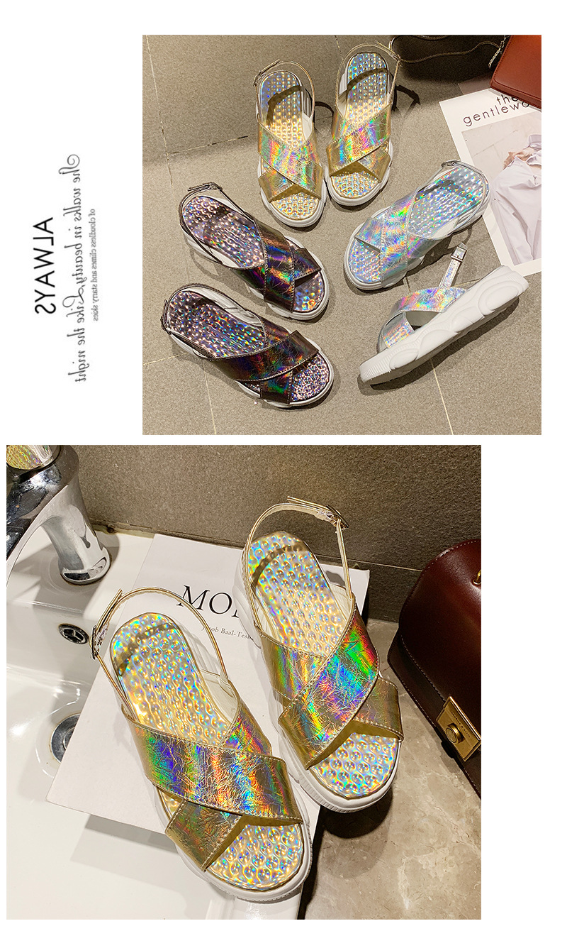 Chaussures été pour femme en Caoutchouc - Ref 3345619 Image 13