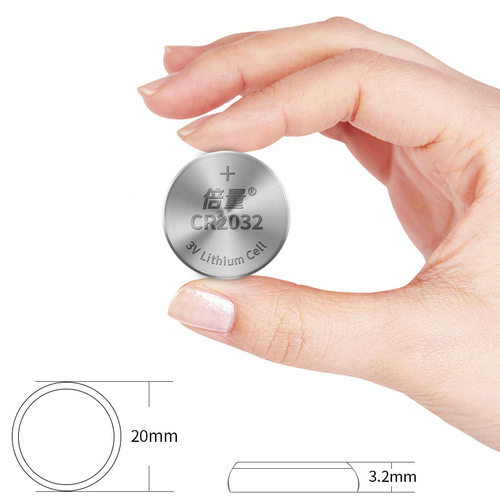 Double 2032 button battery 3V small electrical appliances direct sales electronic scale car remote control key battery 5 tablets
