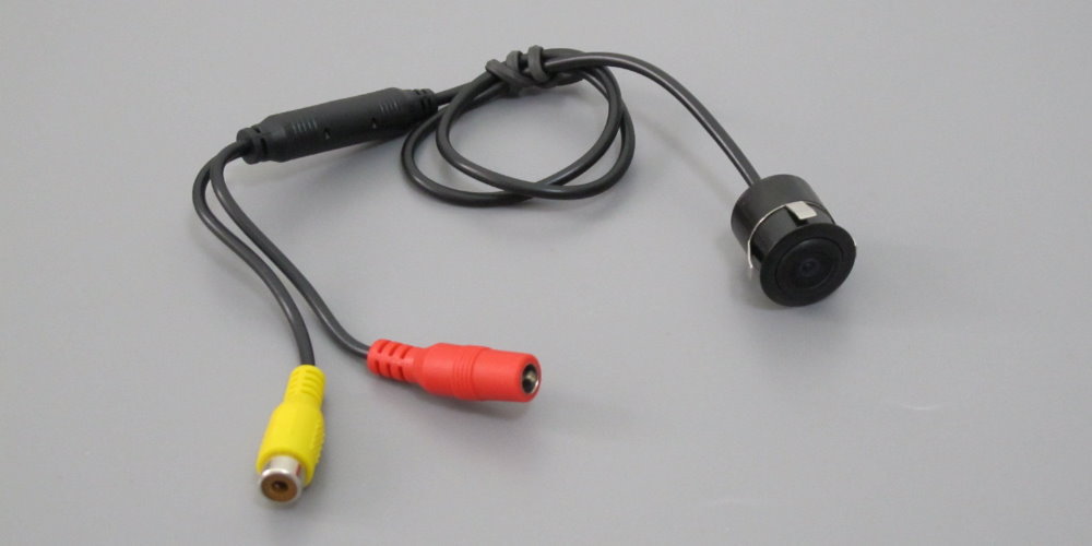 18.5mm hole reversing camera HD night vision embedded card car camera rear view color