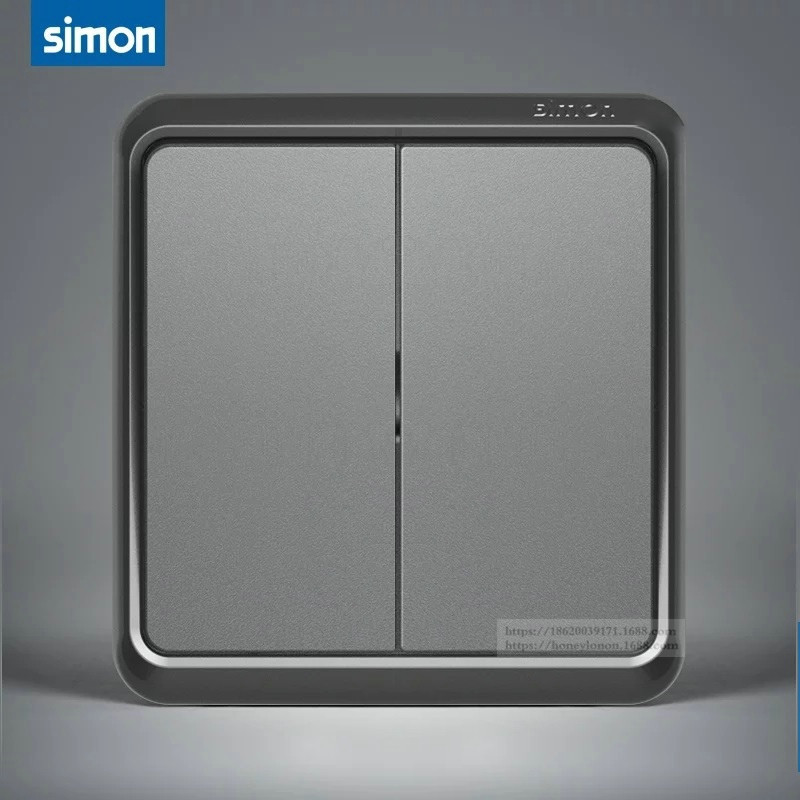 simon 西蒙 E7系列 二位双控换向开关(荧光灰)731046-61