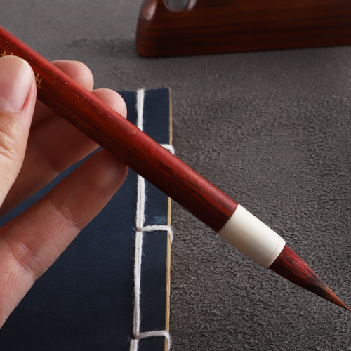 Manufacturer's small regular script brush, watercolor traditional Chinese painting, meticulous calligraphy, hook line pen, chicken distance pen, sutra copying brush