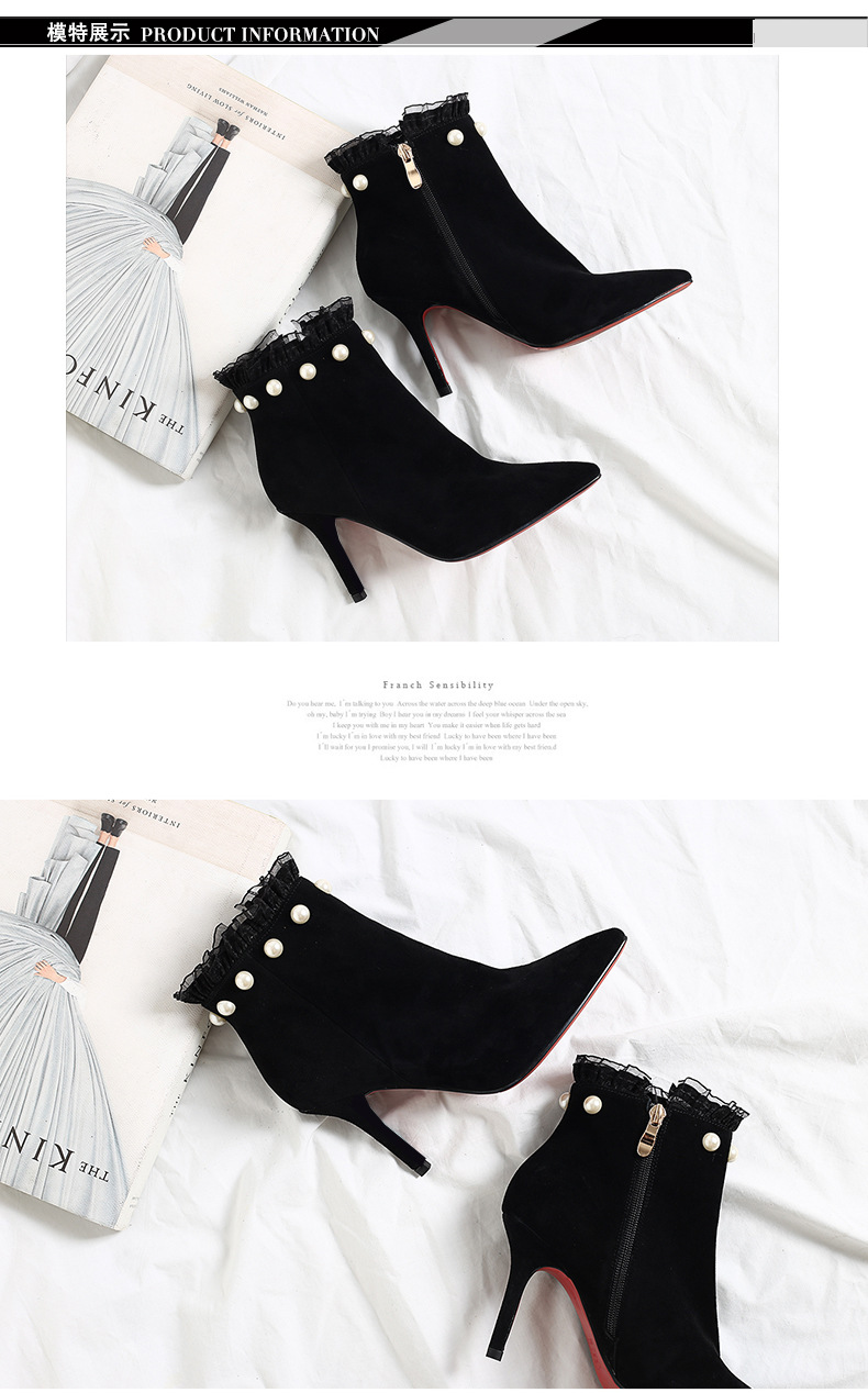 Bottes femme en Daim - Ref 3355173 Image 11