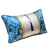 Modern pillow, pendant with tassels, sofa, pillowcase, light luxury style, Chinese style