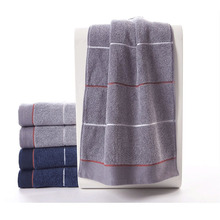 金号纯棉毛巾 面巾 简约条纹柔软吸水厚实GA1035