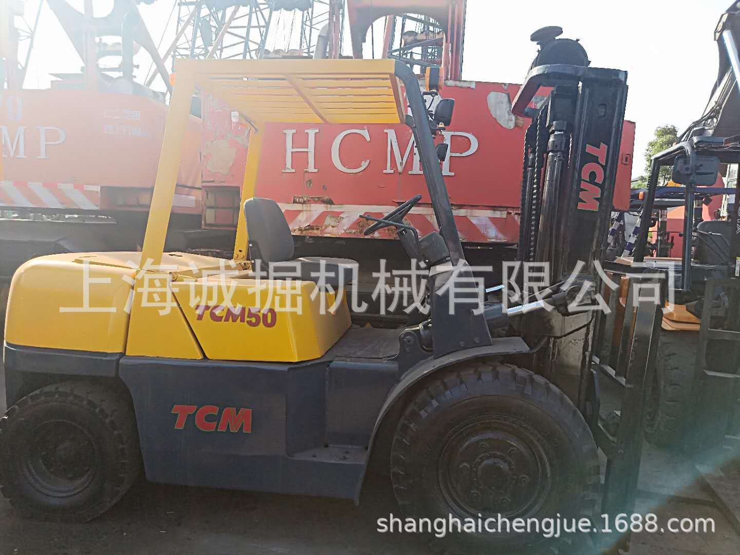 二手TCM5吨叉车，柴油叉车 小松3吨叉车