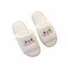 A piece of Korean girl heart cartoon puppy smiley family couple slippers off -toe slippers, fish mouth shoes