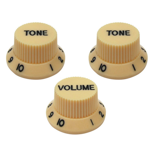 STSQ electric guitar volume tone control knob set adjustment cap potentiometer gear switch cap five-speed cap