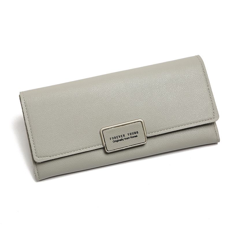 Korean Multi-card Metal Buckle Clutch Wholesale display picture 31