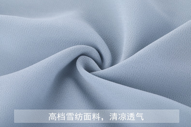 面料1高档透气雪纺