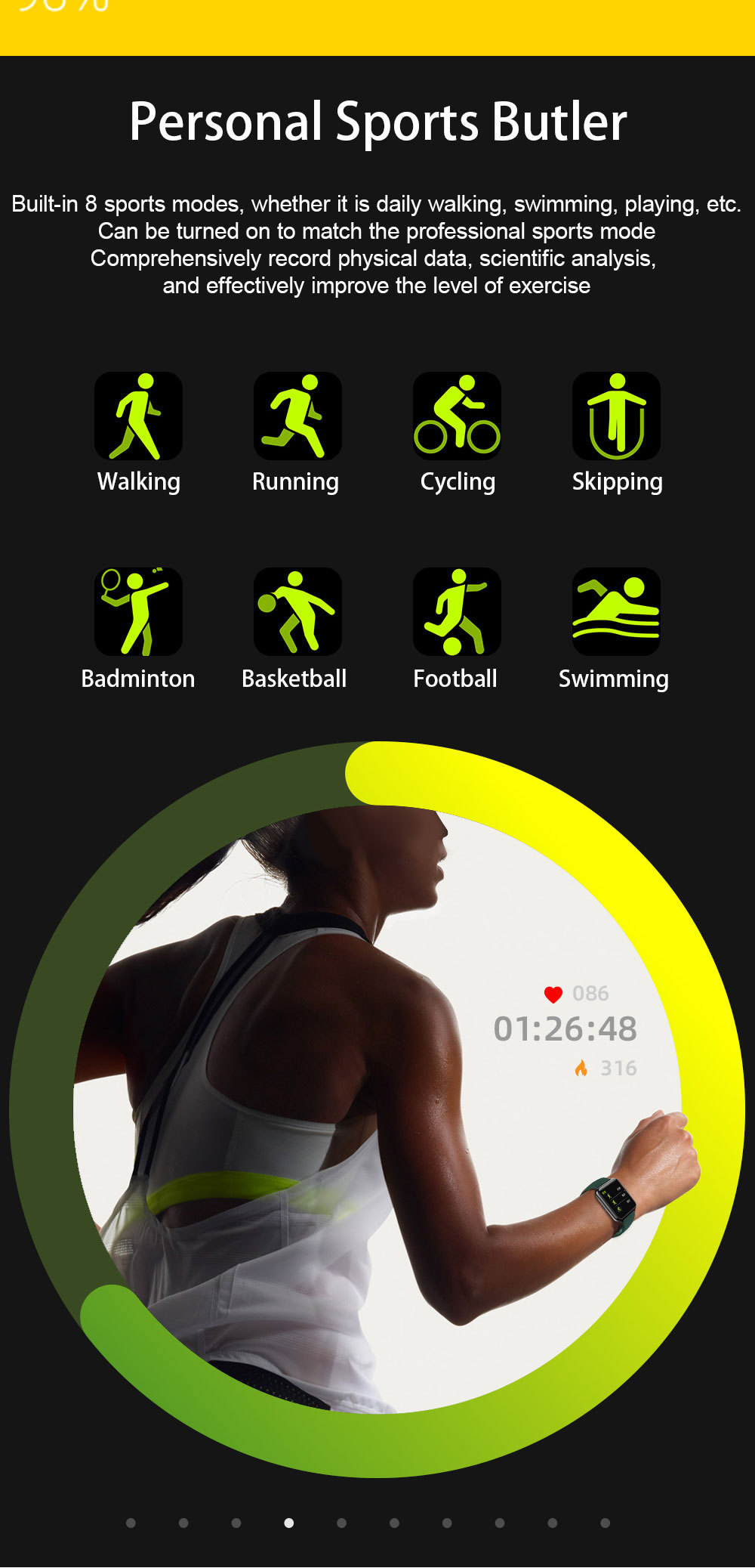 Montre sport étanche - Ref 3439571 Image 19