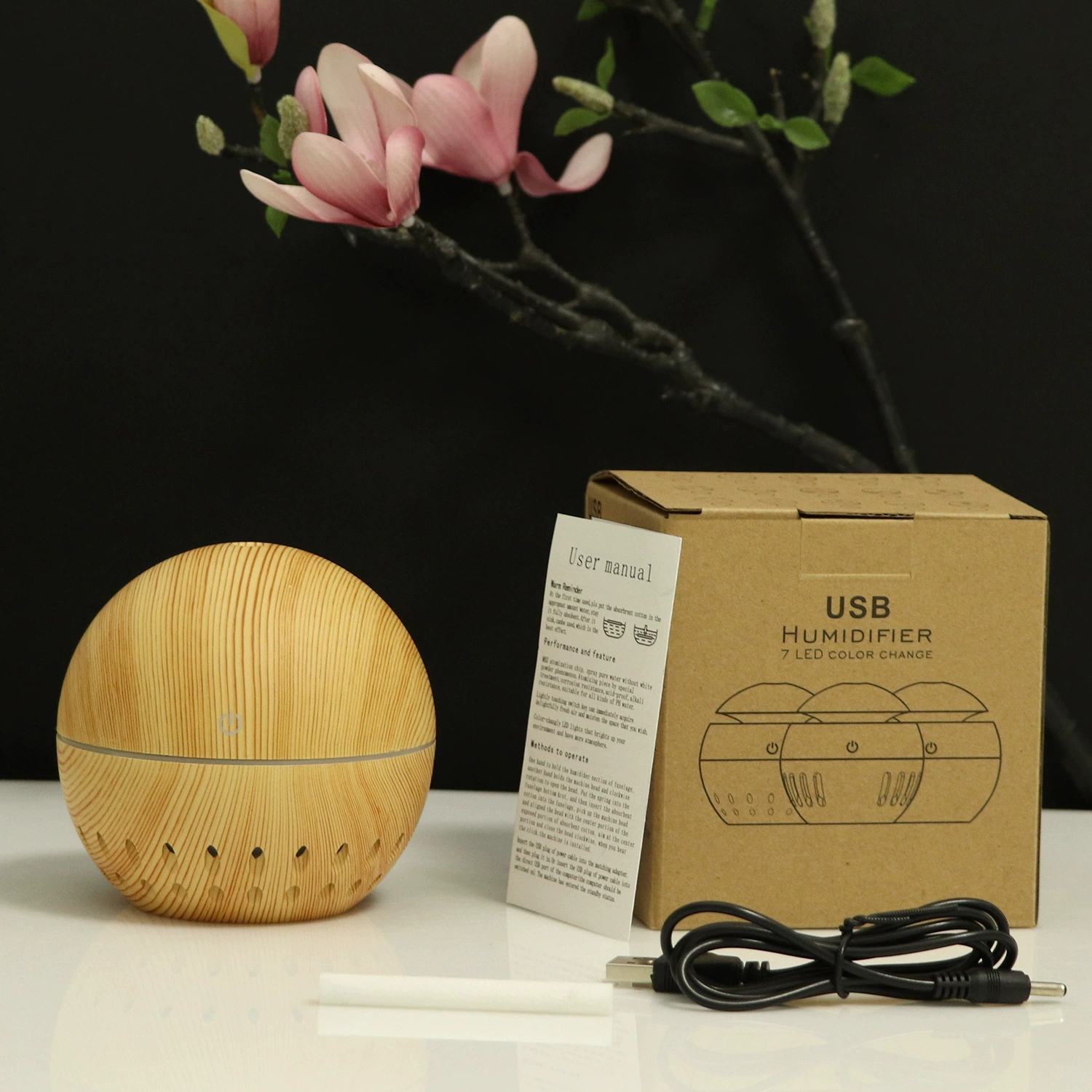 Ultrasonic aroma diffuser, small humidifier, wholesale