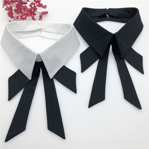 Simple and elegant bow fake collar Best-selling fake collar