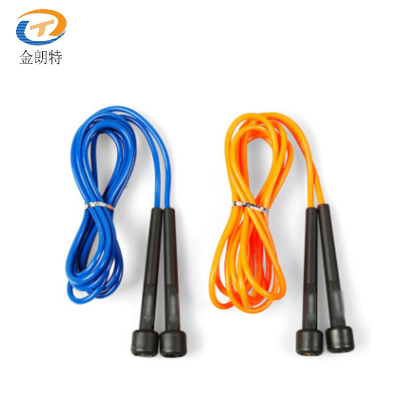 幼儿园儿童跳绳男孩女孩木制手柄小学生4-12岁可调节单人宝宝跳绳