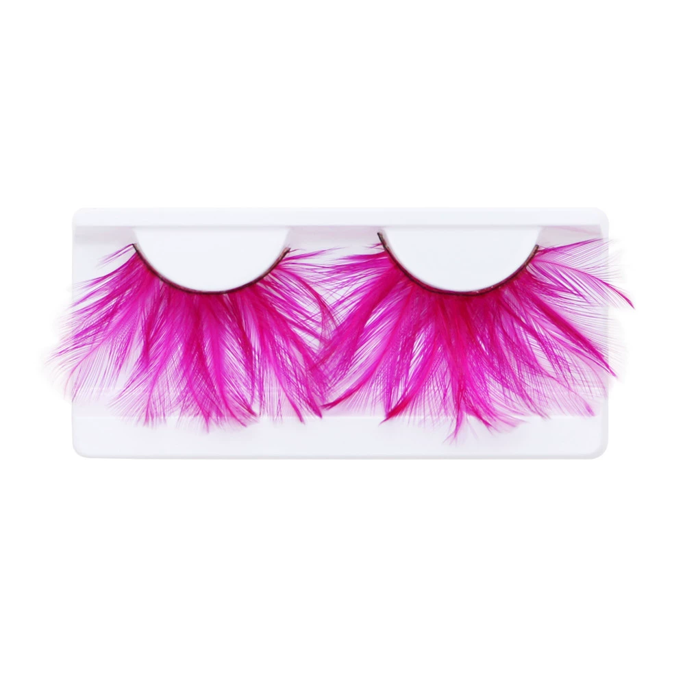 Maylintech 1pair Feather 3d Thick Winged Natural Long False Eyelashes Party Nightclub Makeup Eye Lash Halloween Xmas Show Eyeashes -Zentai shop online 12395515440 1058549281.jpg