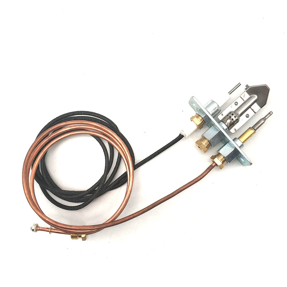 Аксессуары оборудования кухонной плиты двойная вилка Противопожарная головка с воспламенителем открытого пламени собрания воспламенителя термопары