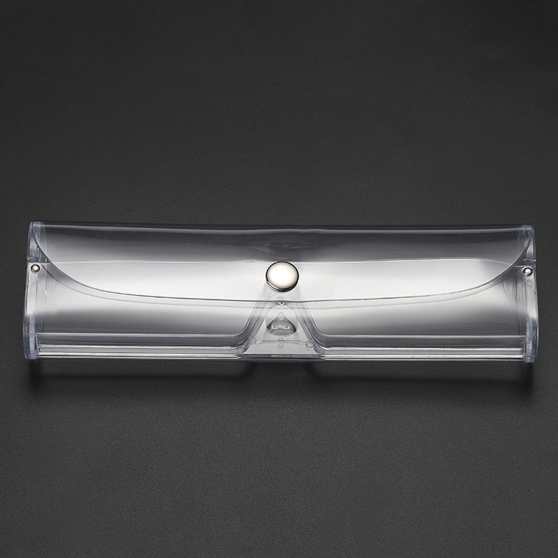 Supply PVC transparent glasses box presbyoscopic glasses box transparent plastic box thickness optional factory direct sales Supply PVC transparent glasses box presbyoscopic glasses box transparent plastic box thickness optional factory direct sales